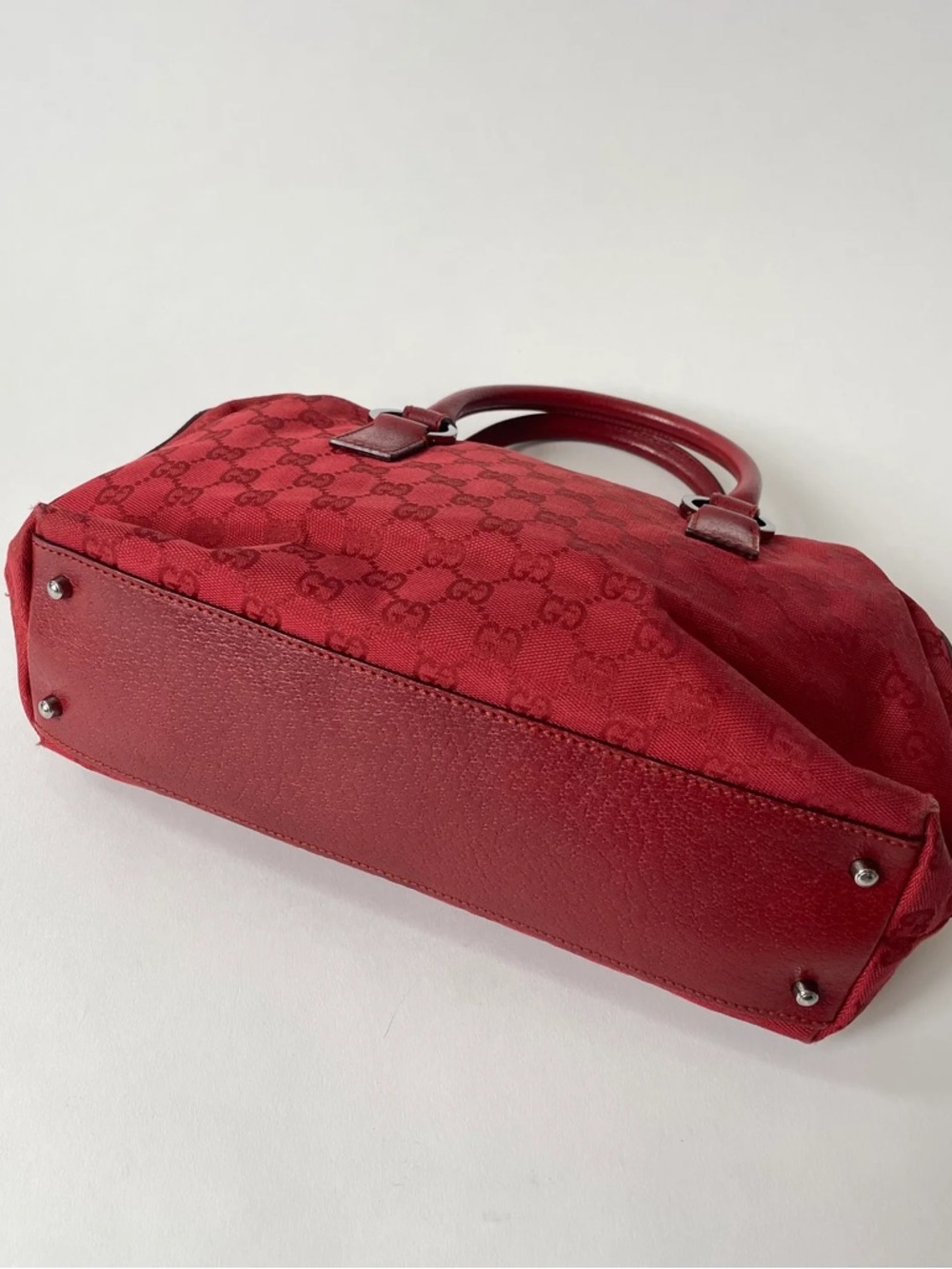Gucci Monogram Canvas Boston Bag - Picture 7 of 11